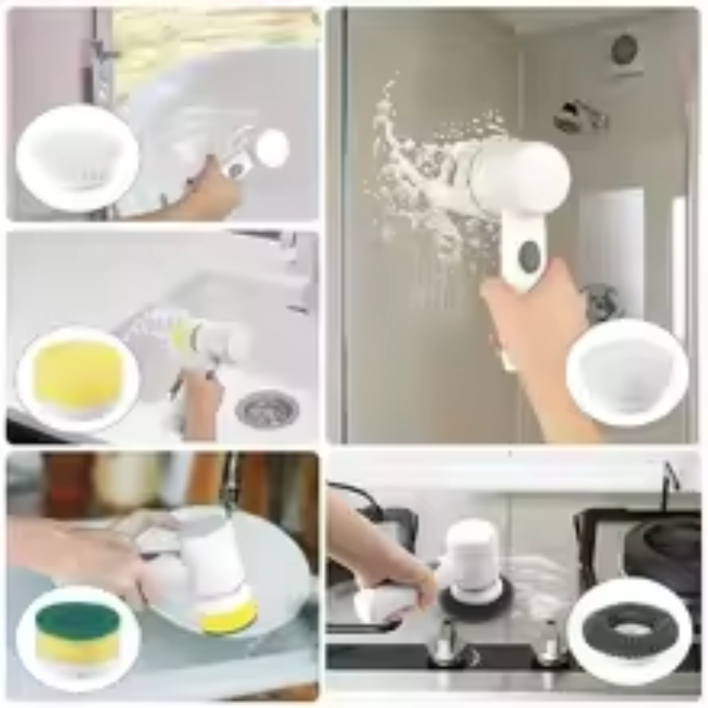 Cepillo de Limpieza Eléctrico Multifuncional | Purezza
