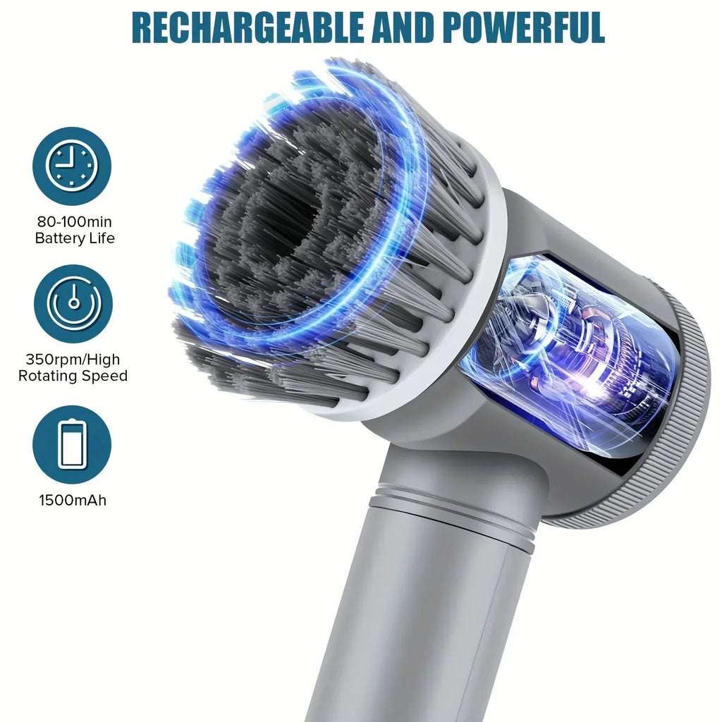 Cepillo de Limpieza Eléctrico Multifuncional | Purezza