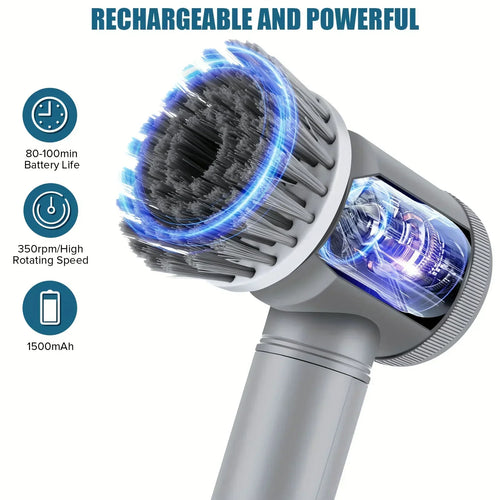 Cepillo de Limpieza Eléctrico Multifuncional | Purezza
